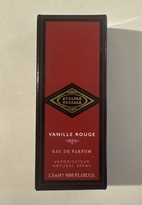 Atelier Versace Vanilla Rouge .05 fl oz Sample Spray EDP NIB