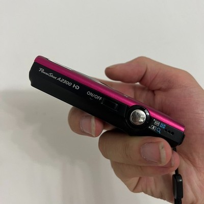 Canon PowerShot A2300 Digital Camera Red HD 16MP 5x Optical Zoom