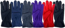 6 Pack of Yacht  Smith Men's Fleece Gloves - Fleece Gloves