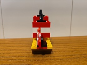 Mini Brick Built Model Of Lego Black Seas Barracuda 6285 - From Set 11021