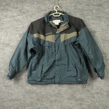 Columbia Coat Mens Extra Large Hiking Fishing Zip Up Long Sleeve Zipped Pockets