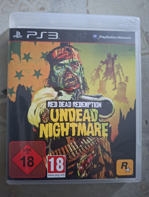 Red Dead Redemption: Undead Nightmare PS3 PAL USK 18 Handbuch
