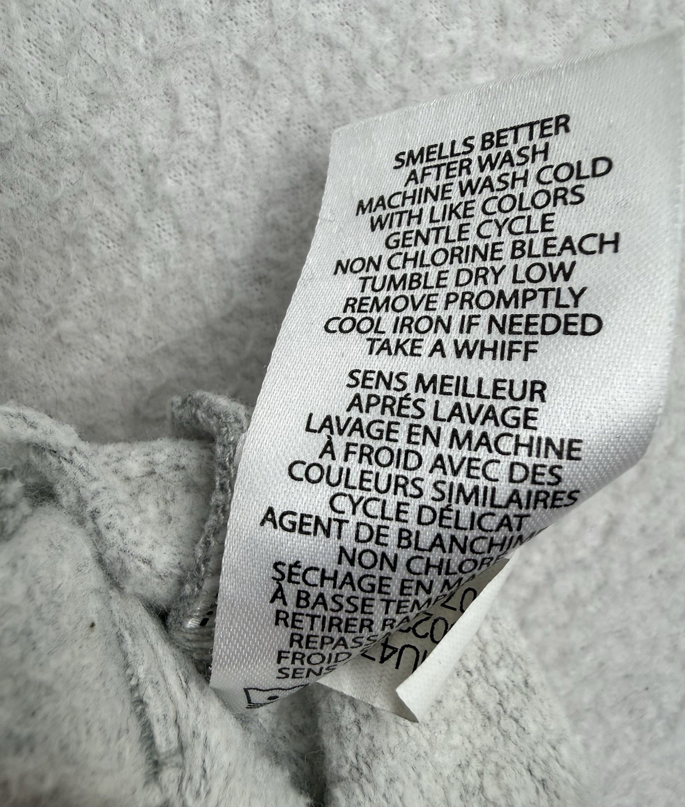 Travis Mathew Cloud Slub Gray Pullover Hoodie Men… - image 8