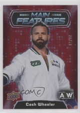 2022 Upper Deck AEW All Elite Wrestling Main Features Red 20/50 Dash Wilder 0x1