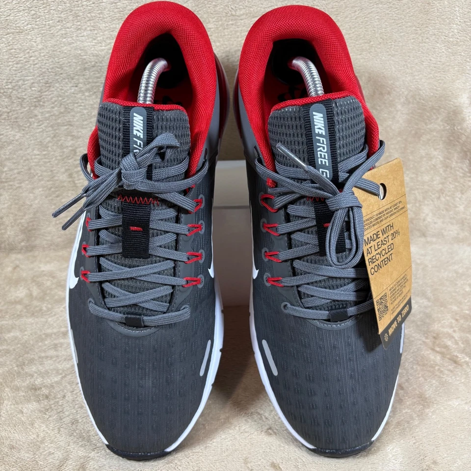 Zapatos de golf Nike Free Golf NN gris/rojo FN0332-002 para hombre talla US 9,5 Foto 3 de 4