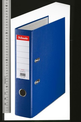 5902812112559 Segregator A4/ 7 cm Eco niebieski ESSELTE 11255 ESSELTE