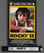 Warner Home Video Großcover  Sylvester Stallone   ROCKY II    VHS Rarität