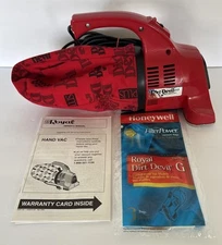 Royal Dirt Devil Hand Vac Plus 08130 Corded Handheld Vacuum Tested Bags Manual