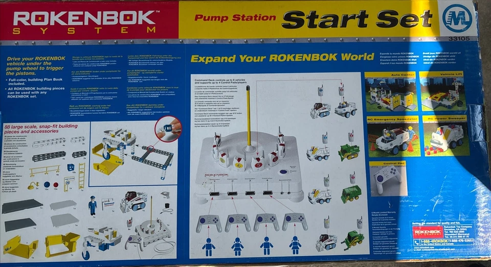 Sistema Rokenbok Pump Station Start Set 33105 Nuevo en caja Sistema de radiocontrol Foto 4 de 4
