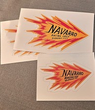 Navarro Racing Equipment Glendale California Hot Rod Street Rod Parts Decal 6