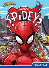 Marvel Spider-man – Where’s Spidey? Look and Find Activity Book - PI Kid...
