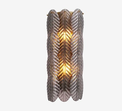 Eichholtz Sahure Wall Lamp Brushed Brass Finish Smoke $1,060 60x48x18cm