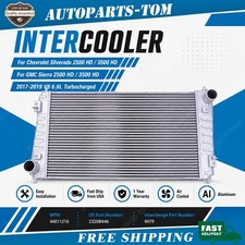Intercooler For 2017 2018 2019 Chevy Silveradogmc Sierra 2500 Hd 3500 Hd 6.6l