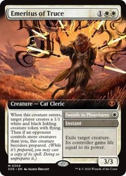 Emeritus of Truce (Extended Art) FOIL Secrets of Strixhaven