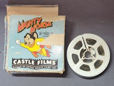 Mighty Mouse Vintage B/W Silent 16mm Castle Film Wreck of the Hesperus