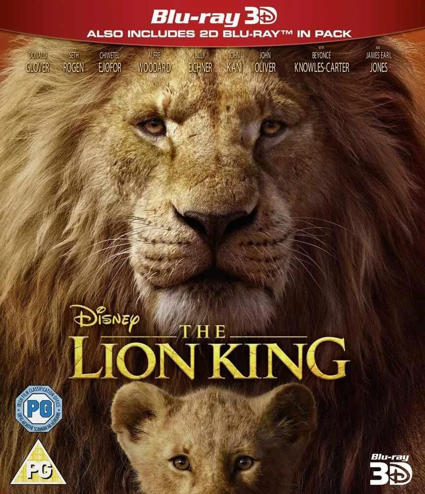 The Lion King (Live Action) 3D+2D Blu-Ray