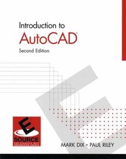 Introduction To AutoCAD - Paperback, by Dix Mark; Riley Paul - Very Good