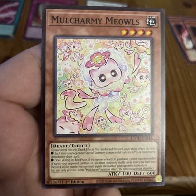Mulcharmy Meowls L5DD-ENA14 1st Edition Near Mint +Bonus FREE SHIPPING!