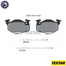 BRAKE PAD SET DISC BRAKE 2090604 FOR PEUGEOT 306/Hatchback/Van MEGA KDX 1.4L 306