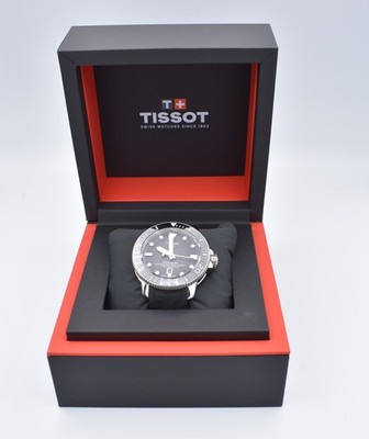 Tissot Seastar 2000 Schwarz Herren Armbanduhr T1206071744100 Fullset