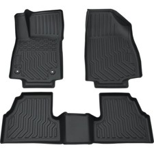 3D Floor Mats Liners for 2013-2022 Buick Encore Waterproof All Weather Rubber