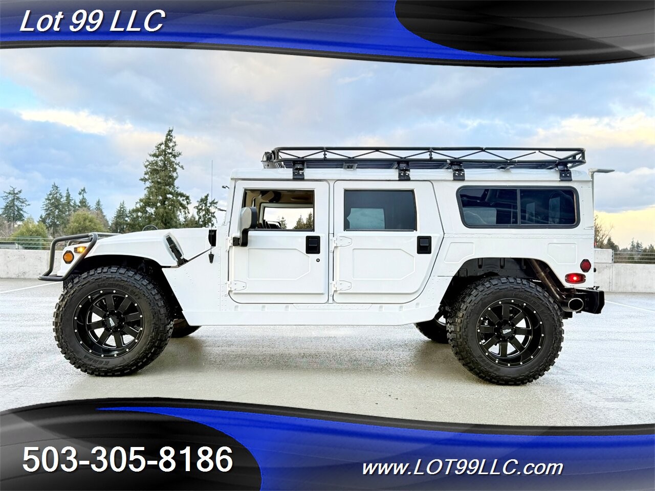 1999 Hummer H1 Wagon 4X4 6.5L Turbo Diesel Leather New Tires