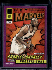 2021 Donruss Charles Barkley Net Marvels Purple Press Proof 