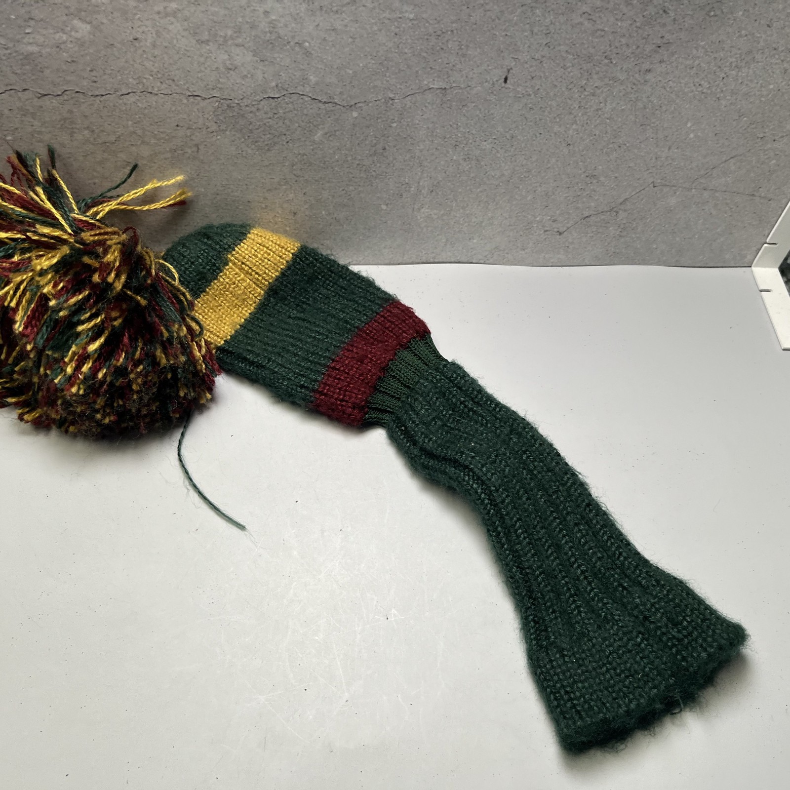 Bobby Jones H30 Knit Hybrid Pom-Pom Head covers , Green Gold Maroon