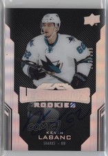 2016-17 UD Black Lustrous Rookies Signatures 283/299 Kevin Labanc #64 Auto 10ea