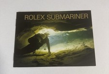 Rolex Vintage Submariner Booklet English 594....
