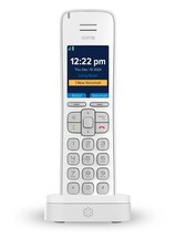 Ooma HD3 Handset white cordless phone with caller-ID and HD voice quality. Wo...