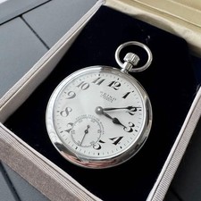 SEIKO Railway Pocket Watch Vintage Timepiece Ready to Use Genuine Authentic