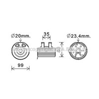 ÖLküHler 99X99 Passend FüR Nissan Pathfinder III R51 NP300 Navara D40 F24