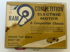 RAM Competition Electric Motor  Chassis for 1/24 scale slot cars NIB