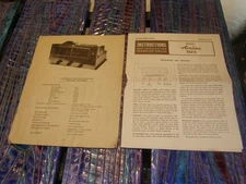 Collins Radio Pre-Fab Fm Tuner specs, parts list, assembly + Wards Airline inst