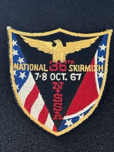 1967 -35TH NSSA NATIONAL SKIRMISH PATCH