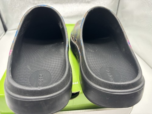 OOFOS Recovery Slides Clogs Unisex Mens 6, Womens 8 KaleidoscopeNurse Work Shoes - Picture 9 of 16
