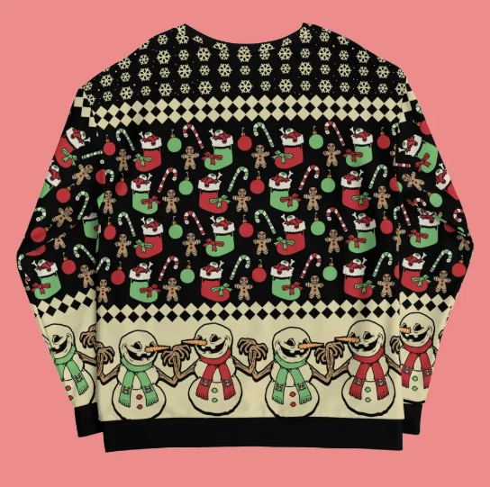 Ugly Christmas Krampus Sweatshirt