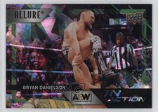 2024 Upper Deck Allure AEW In Action Green Quartz 53/99 Bryan Danielson ob9