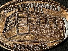 Ober Gatlinburg, Gatlinburg Tennessee Zc Elongated Penny #051406