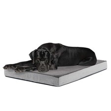 Barkbox XXL Orthopedic Dog Bed - Memory Foam, Joint Relief, Washable - Grey