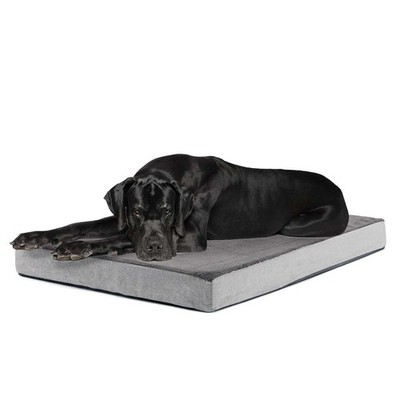 Barkbox XXL Orthopedic Dog Bed - Memory Foam, Joint Relief, Washable - Grey