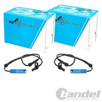 2X RAP Brakes ABS-SENSOR Raddrehzahl Vorne Links+Rechts Passend FüR BMW X1