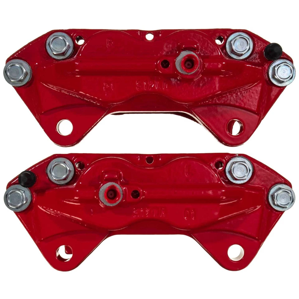 Pinças revestidas a pó vermelho PowerStop S1784 para 95-04 Toyota Tacoma - Imagem 4 de 4