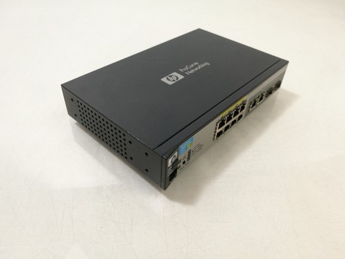 HP 2520G-8 J9298A 8 Port PoE Gigabit Network Ethernet Switch - No Power Supply - 第 1/5 張圖片