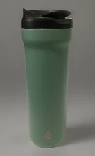 TAL Stainless Steel Java Coffee Tea Drink Tumbler 16 fl oz Sage Green -NEW!