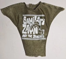 WWE Sami Zayn T Shirt Accessory Action Figure Mattel Elite Wrestling 