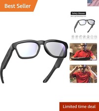 OhO Bluetooth Smart Glasses - Stylish Audio Glasses with Blue Light Blocking