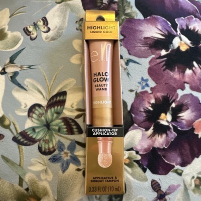 * NEU e.l.f Halo Glow Highlight Beauty Wand Highlighter 'Liquid Gold' 10ml *