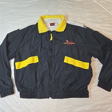 Swingster NASCAR Winston Cup AOP Jacket Racing Windbreaker L Vintage '80s '90s